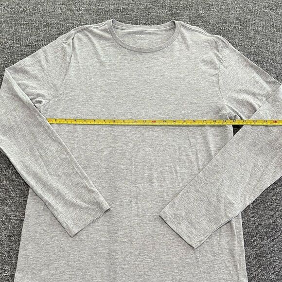 Fashion Nova Heather Gray Long Sleeve Tee - Picture 3 of 4